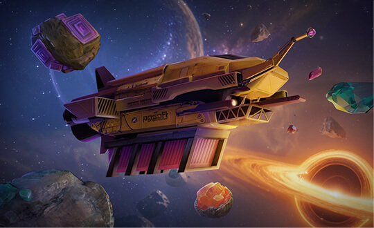 pg galaxy miner official cover 游戏图片